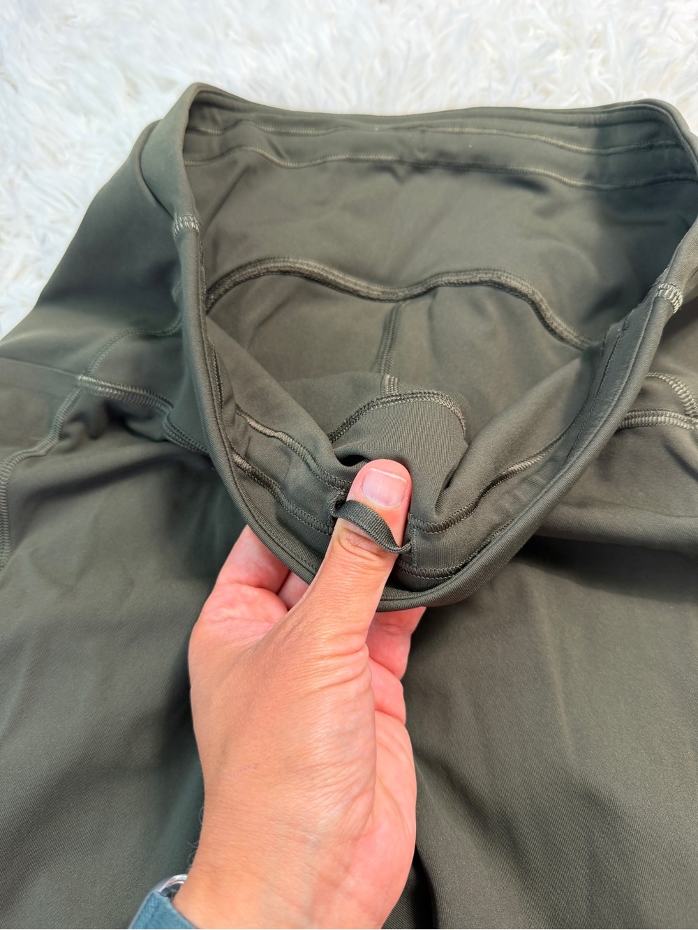 Lululemon Swift Speed High-Rise Tight 25" Dark Olive - Picture 3 of 5